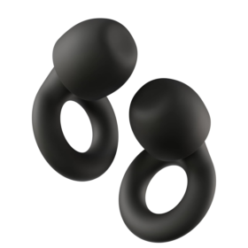 2 Ear Plugs – Ultra-Comfy Reusable 24dB (SNR) Noise-Reducing Earplugs for Sleep, Deep Focus, Travel, Noise Sensitivity, Flexible Hearing Protection, Customizable Fit