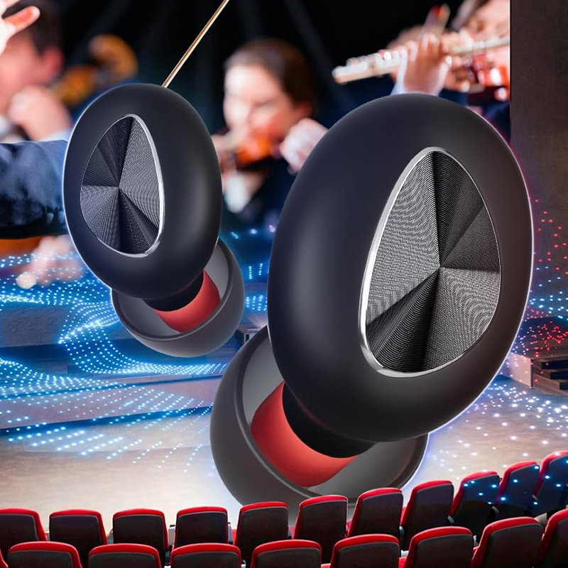 Ear Plugs for Sleeping Noise Cancelling 50db Reusable Silicone Earplugs for Noise Reduction Hearing Protection for Concert Motorcycle Snoring Shooting Work Focus with 8 Eartips Case - Image 3