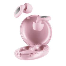 Ear Plugs for Sleeping Noise Cancelling, Soft Silicone Concert Earplugs 30dB Noise Canceling Earplugs for Snoring, Shooting, Motorcycle, Reusable Hearing Protection Ear Plug with 8 Ear Tips Pink